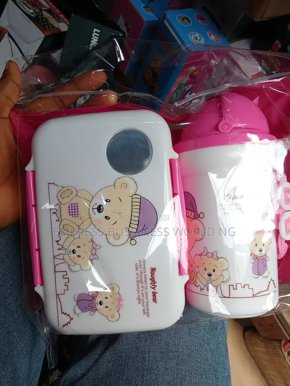Fancy Plastic Lunch Set