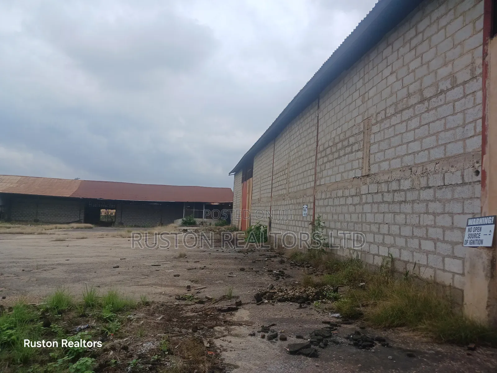 Warehouse on About 7 Acres Land