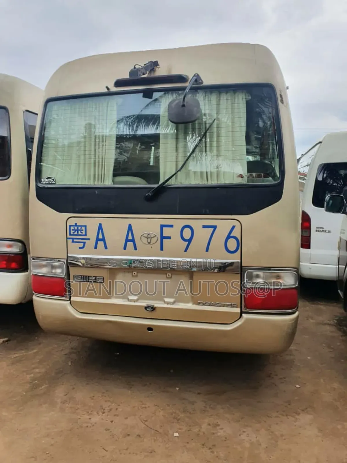 Toyota Coaster 2017 Gold