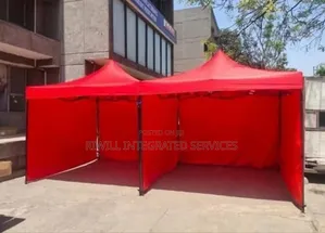 10 by 10 Feet Foldable Canopy With 3 Sides Cover