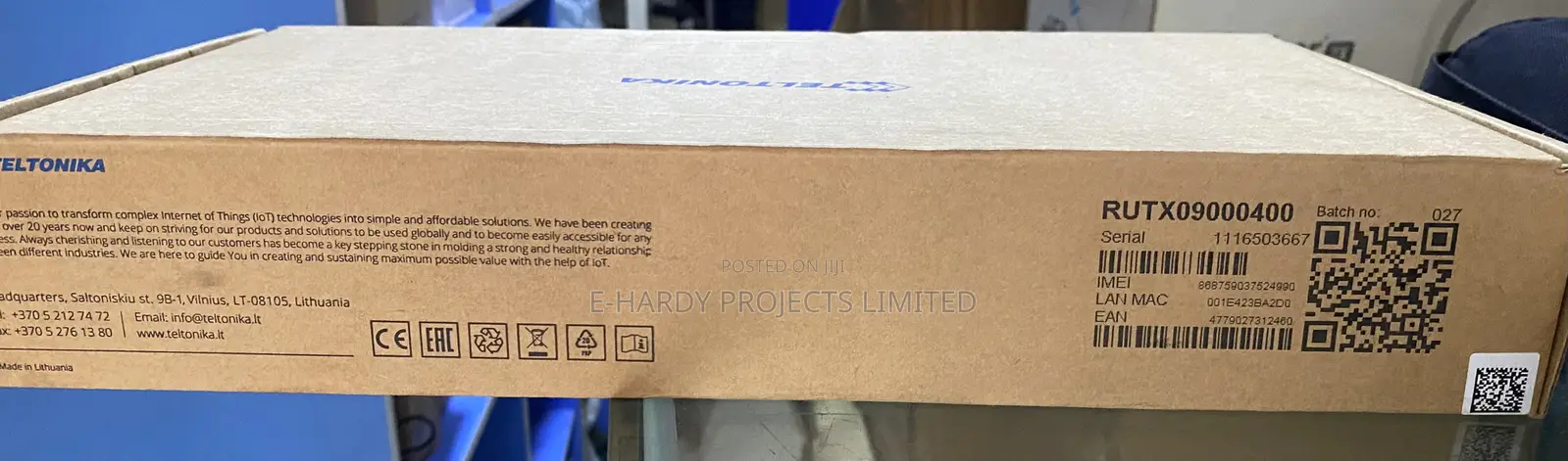 Rutx09 Industrial Cellular Lte-a Cat 6 Router