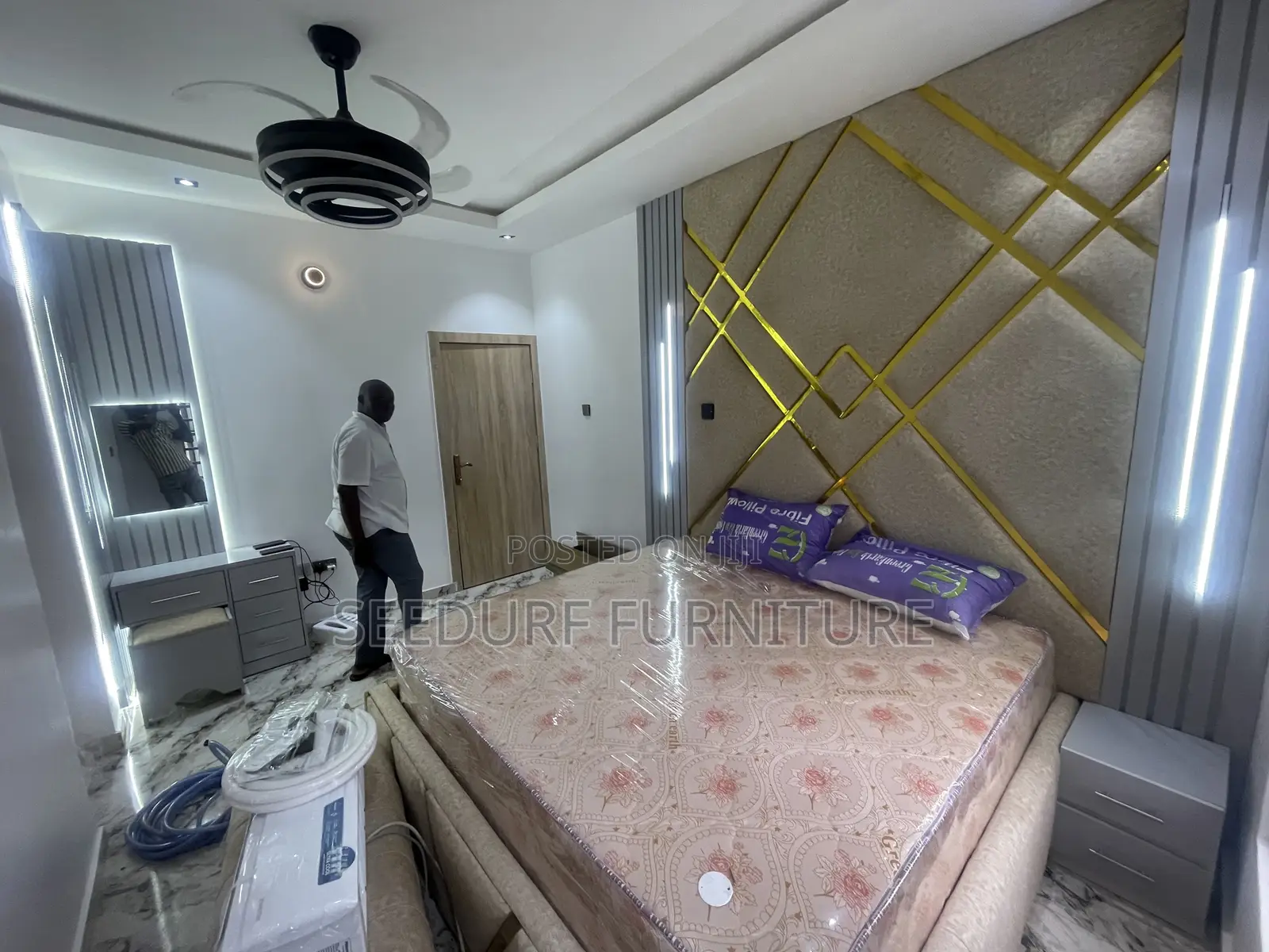 A Queen Size Bed Available on Pre Order