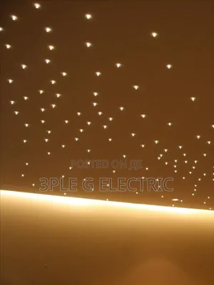 Executive Optic Fibre Pop Star Ceiling Design Light