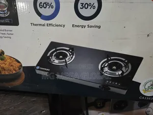 Haier Thermocool Tampered Glass Table Gas