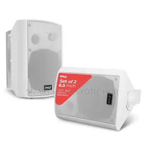 Wall Mount Outdoor Speaker (Pair)