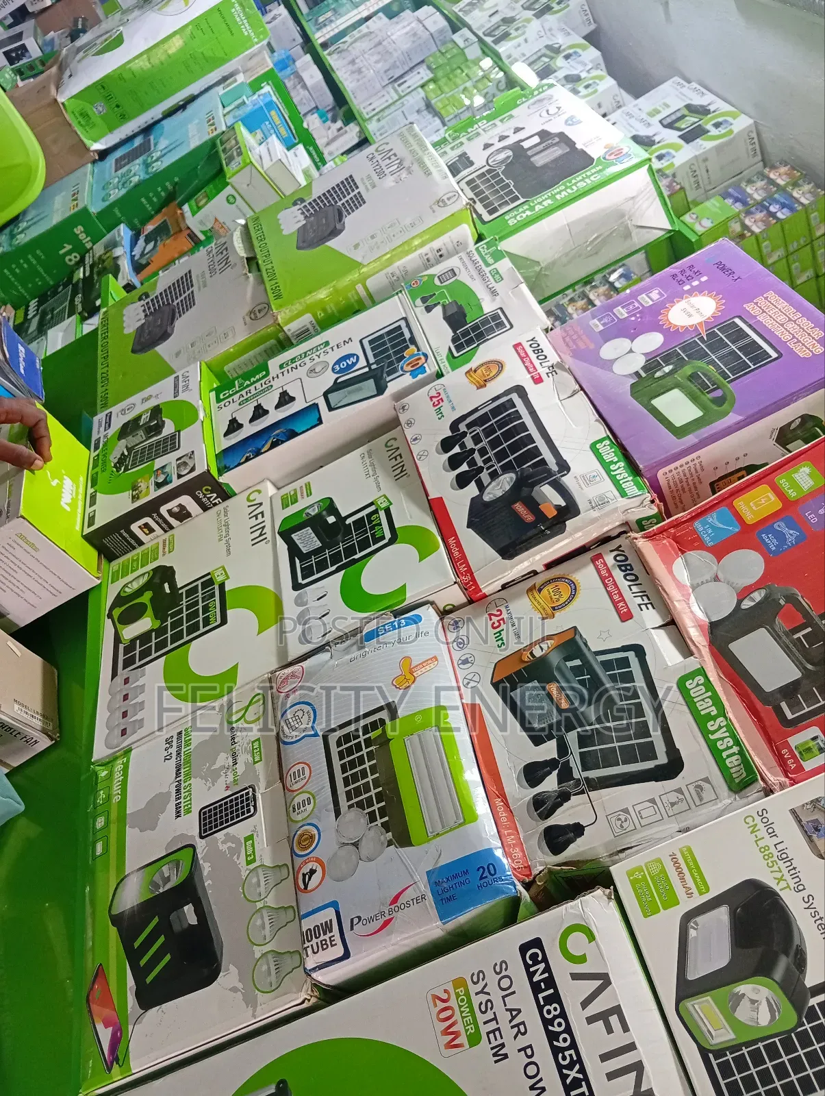 All Cafini Solar Kit