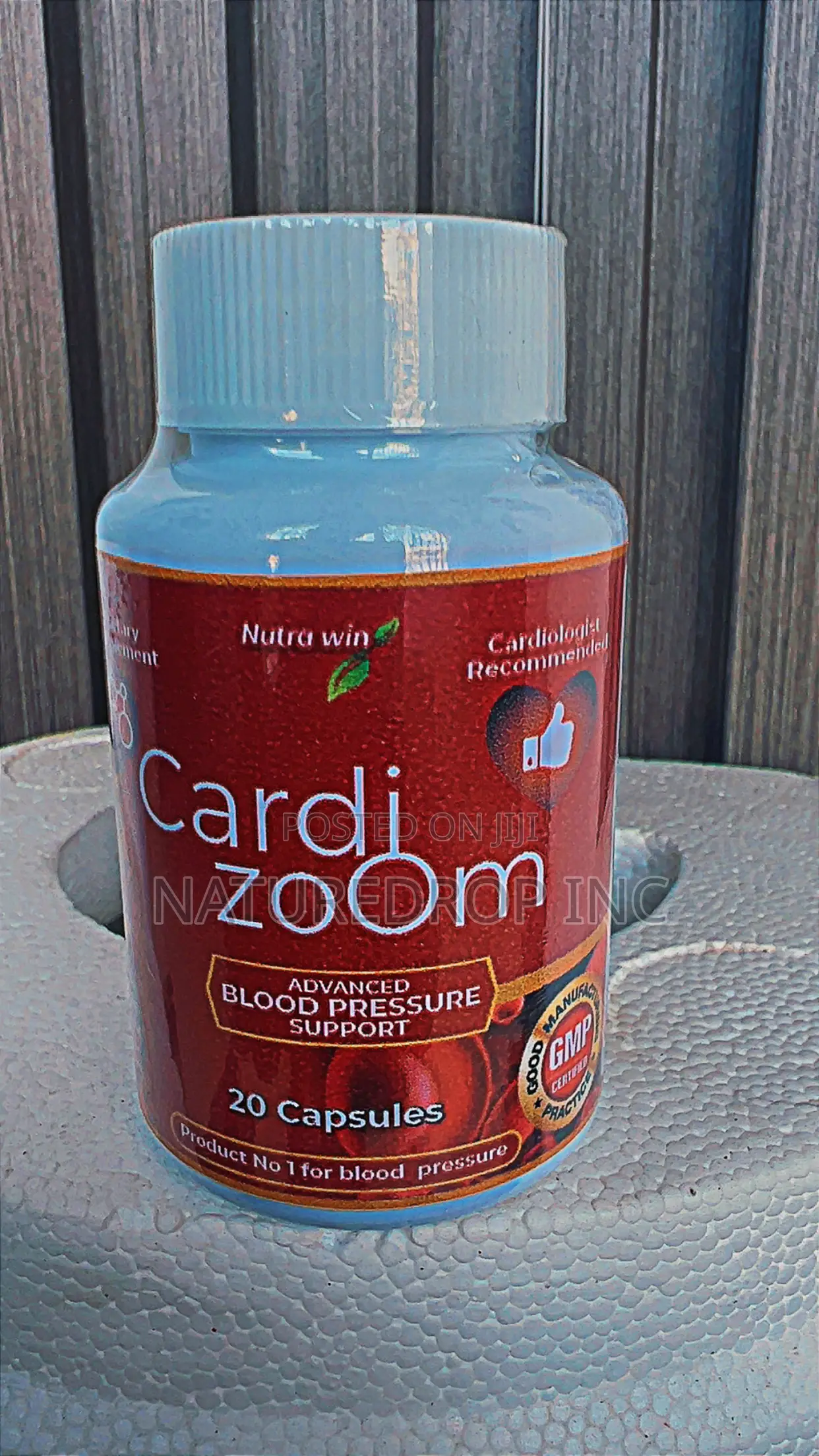 Cardiozoom by 20caps With Arjuna (Normalize Hpb)