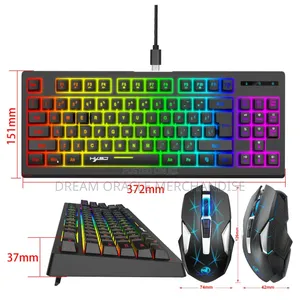 Wireless RGB Gaming Keyboard Mouse