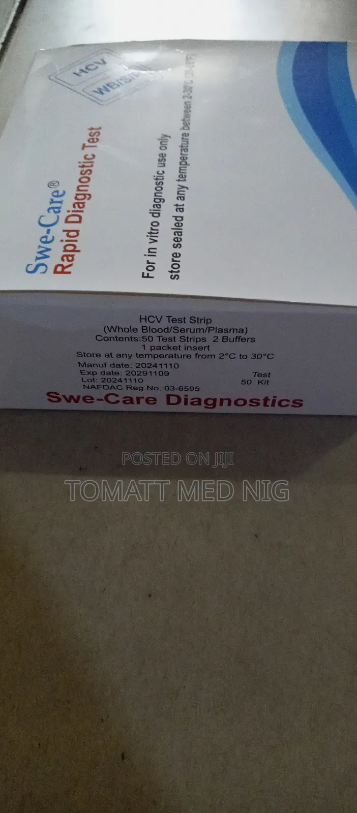 Hypertitis C Test Kit