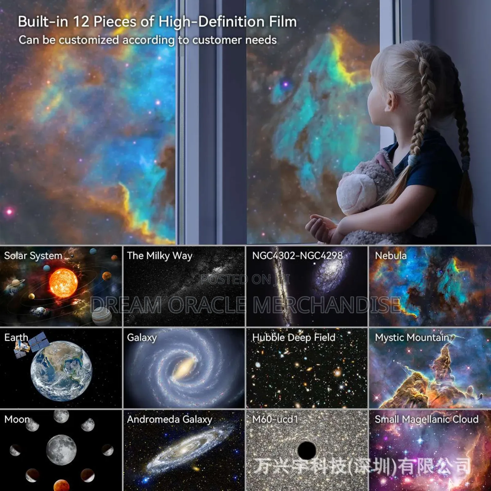 Galaxy Globe Projector