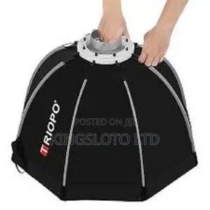 Triopo 90cm Flash Mount Foldable Octagon For Studio Flash,