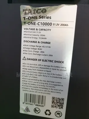 10kwh Talco Lithium Iron Battery