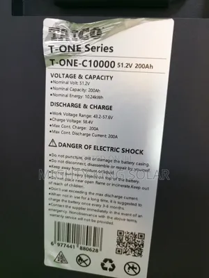 10kwh Talco Lithium Iron Battery