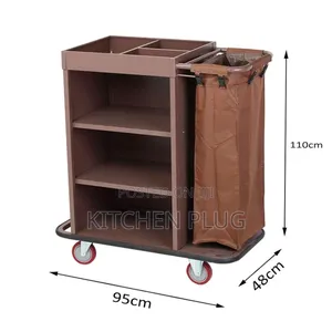 Trolley for Room Service With Single Removable Bag