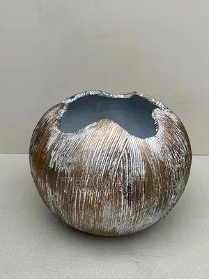 Pinch-top Vase - Height: 35cm - Diameter: 20cm