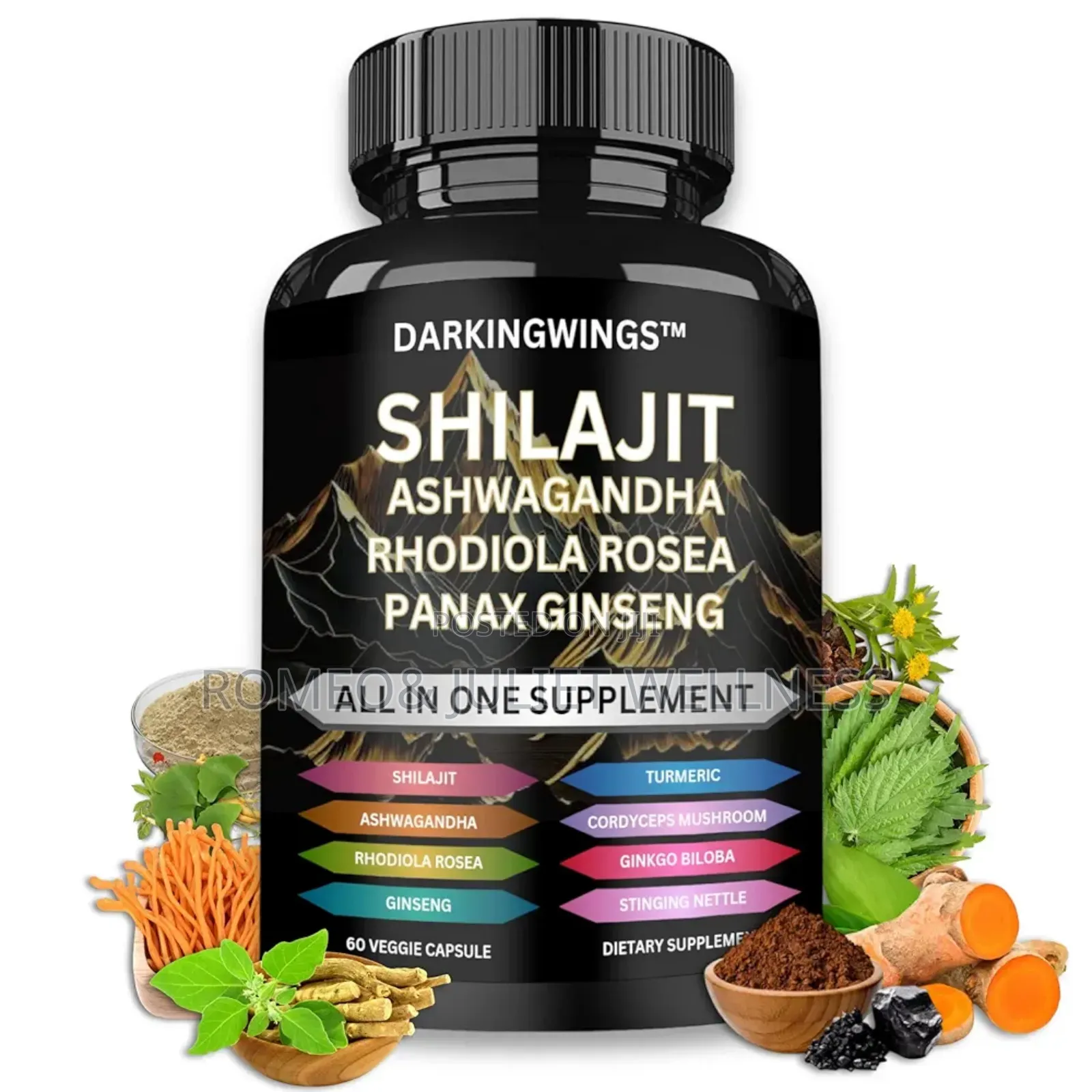 Shilajit Panax Ginseng