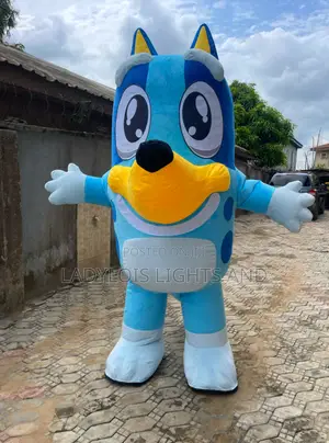 Big Size Inflatable Bluey Mascot Costume