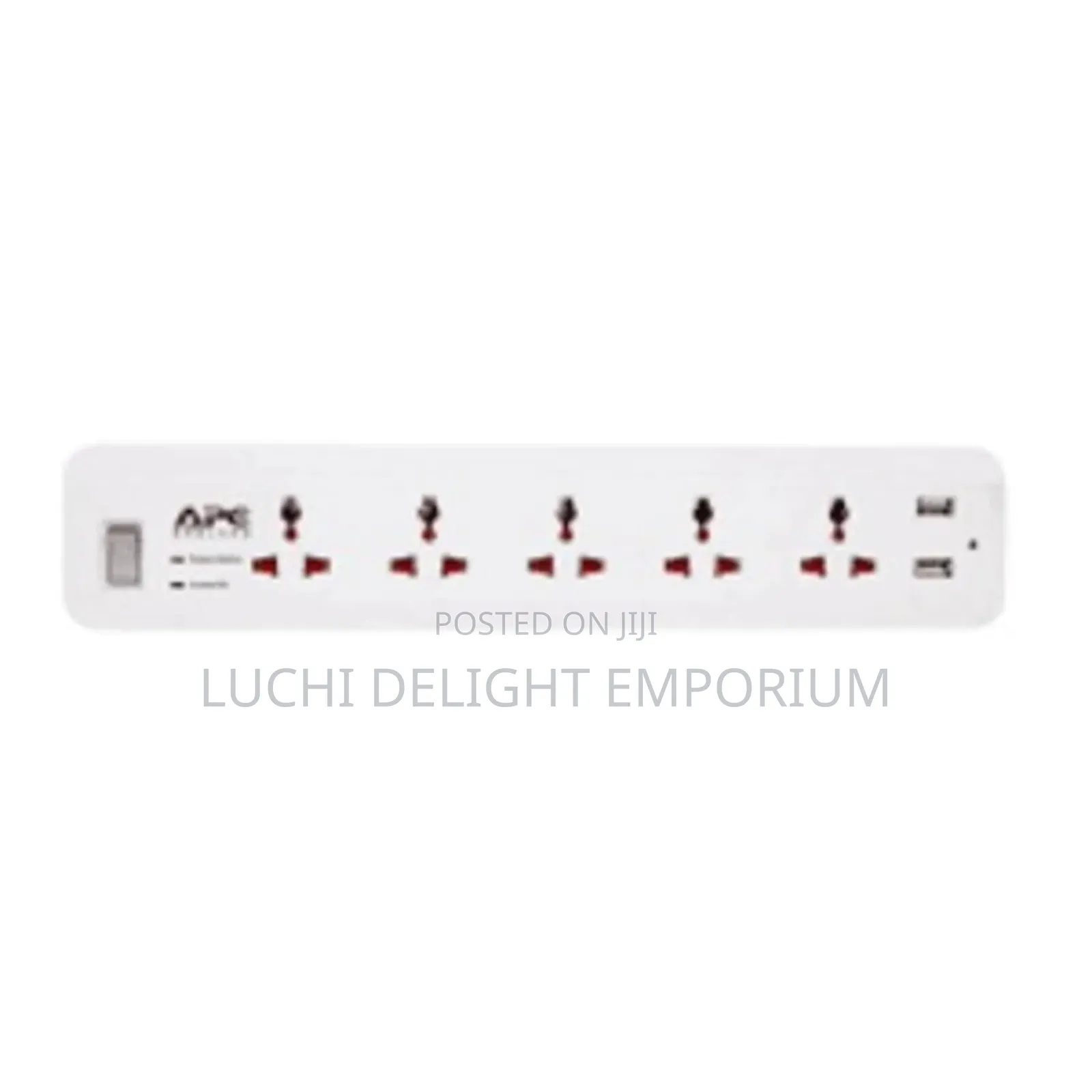 Apc Apc Surge Protector Extension 5 Way 2 Usb