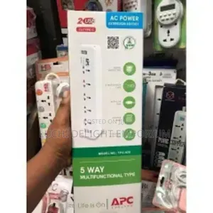 Apc Apc Surge Protector Extension 5 Way 2 Usb