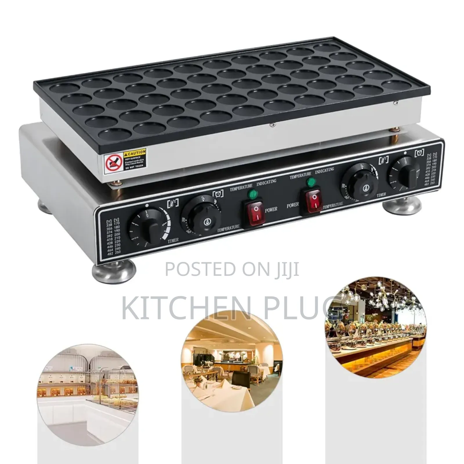 50 Holes Mini Pancake Maker