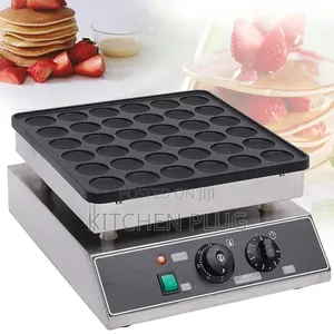 36 Holes Mini Pancakes Maker 1000w Commercial (13.58" X 15.94 X 7.28)