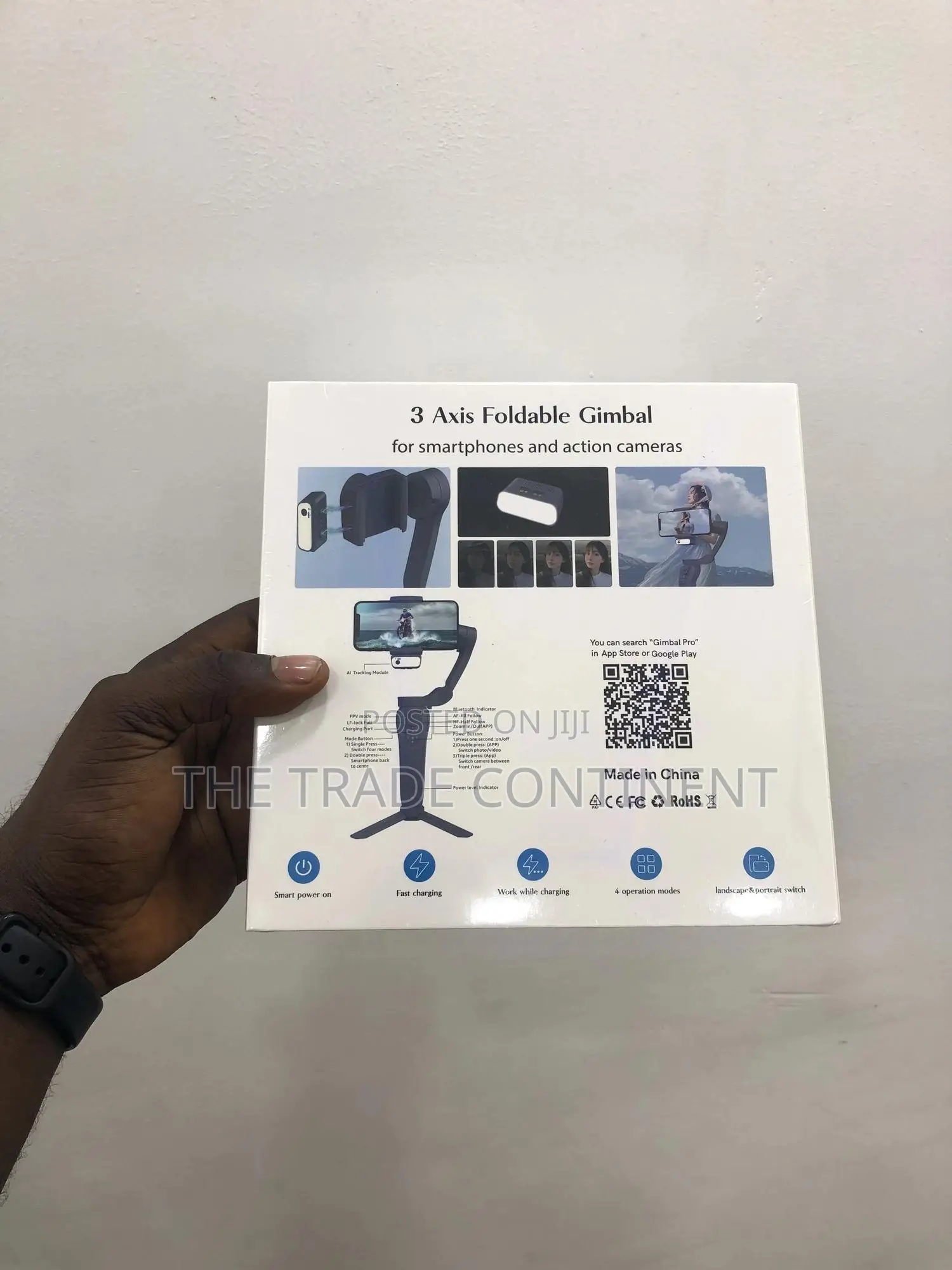 F12 3 Axis Foldable Gimbal