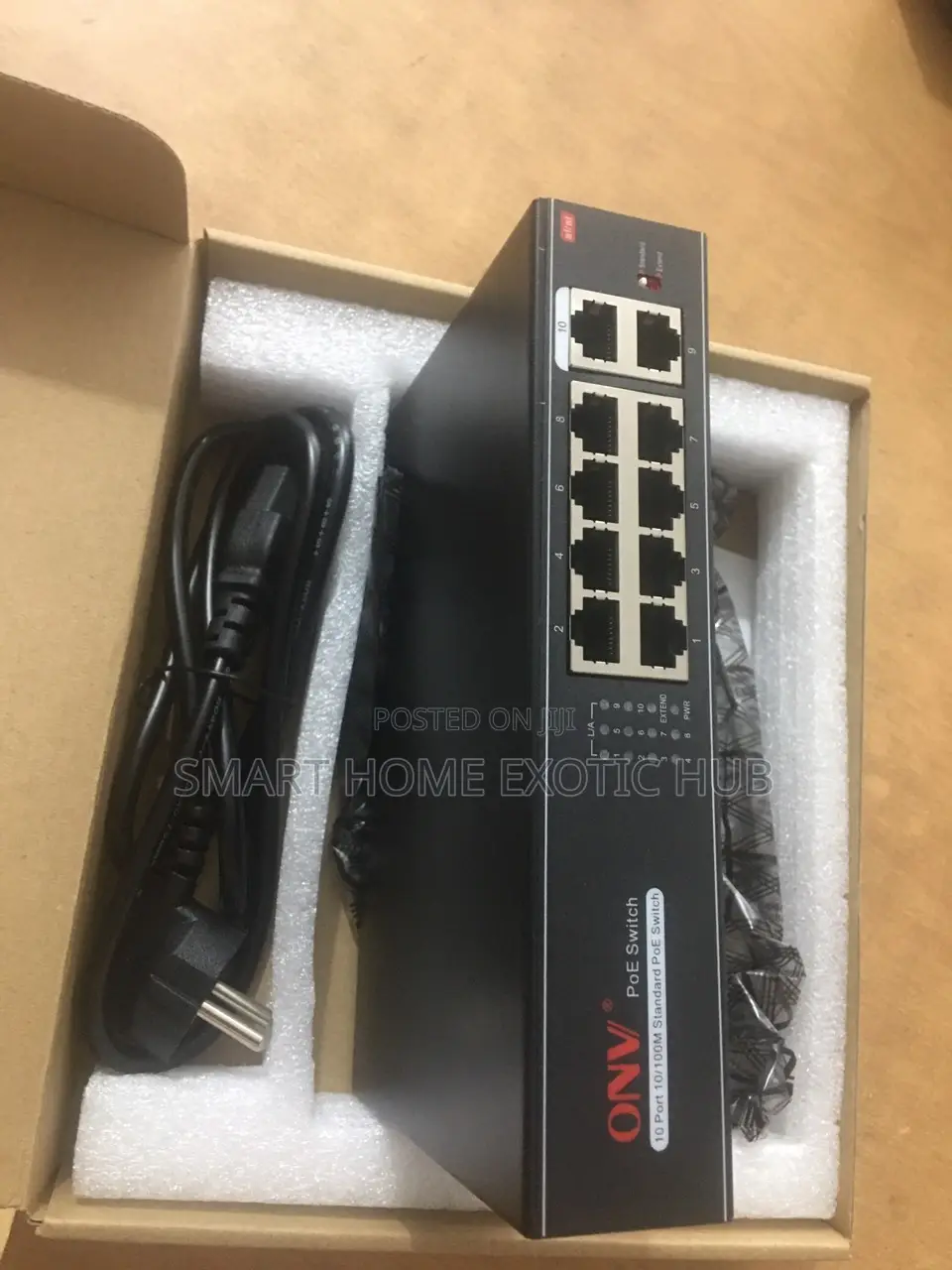 Onv 8 Port Poe Switch