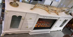 Royal Fireplace Tv Stand 2 Meter Is Available as Seen