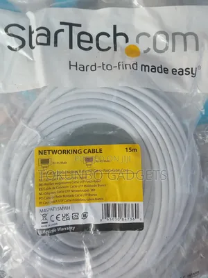 Startech.Com 15m Cat5e White Molded Rj45 Utp Cat 5e Patch Cable