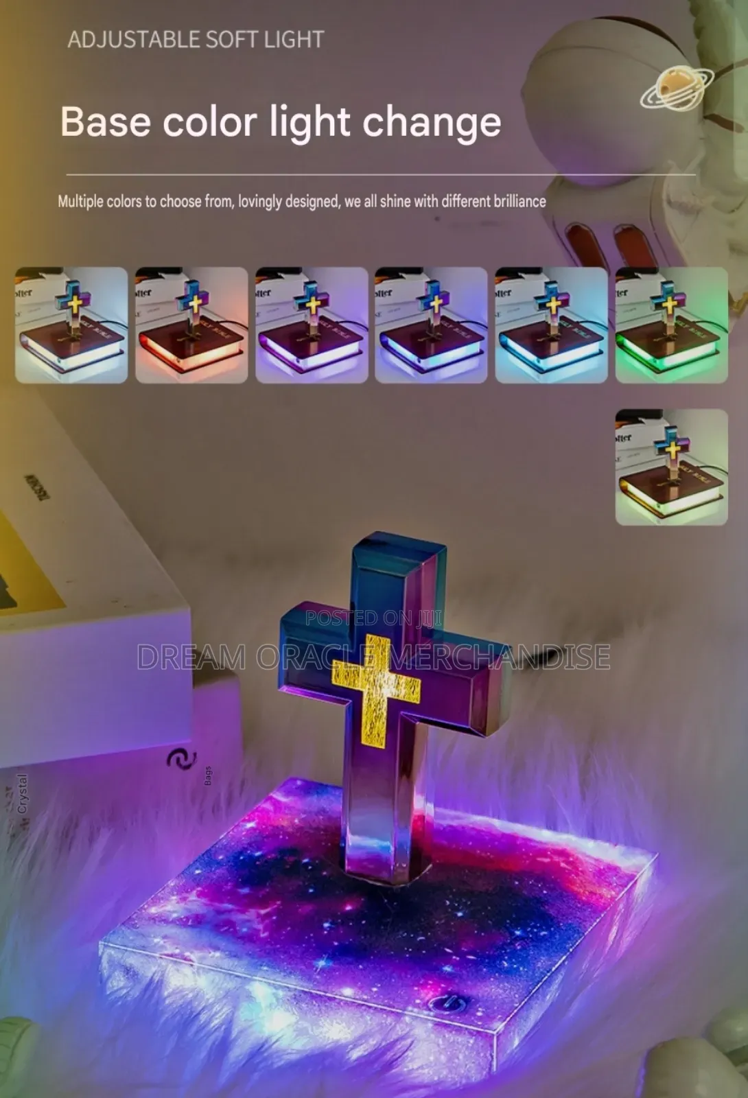Magnetic Christian Levitating Cross