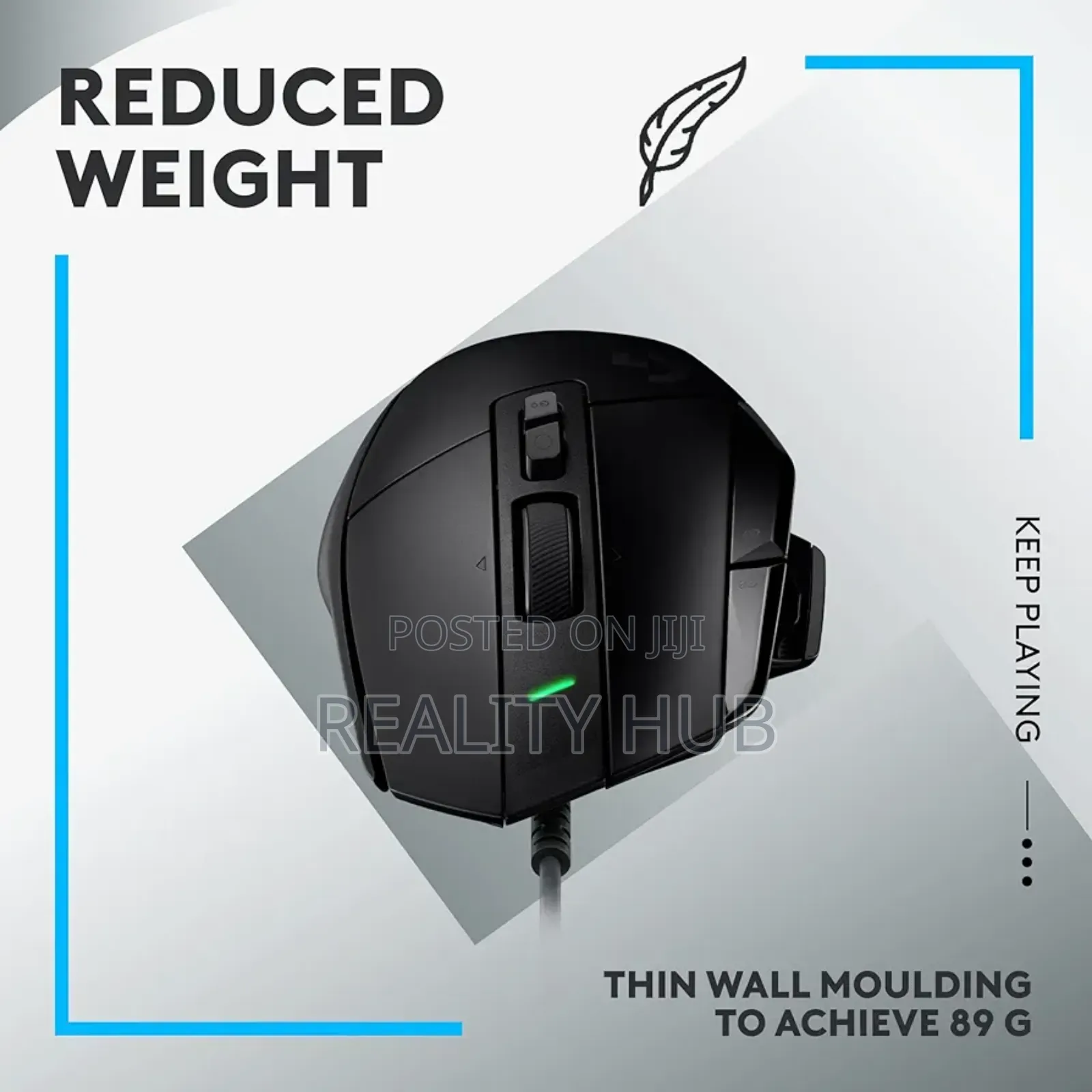 Logitechg502x Wired Gaming Mouse - Lightforce Hybridoptical-Mechanical