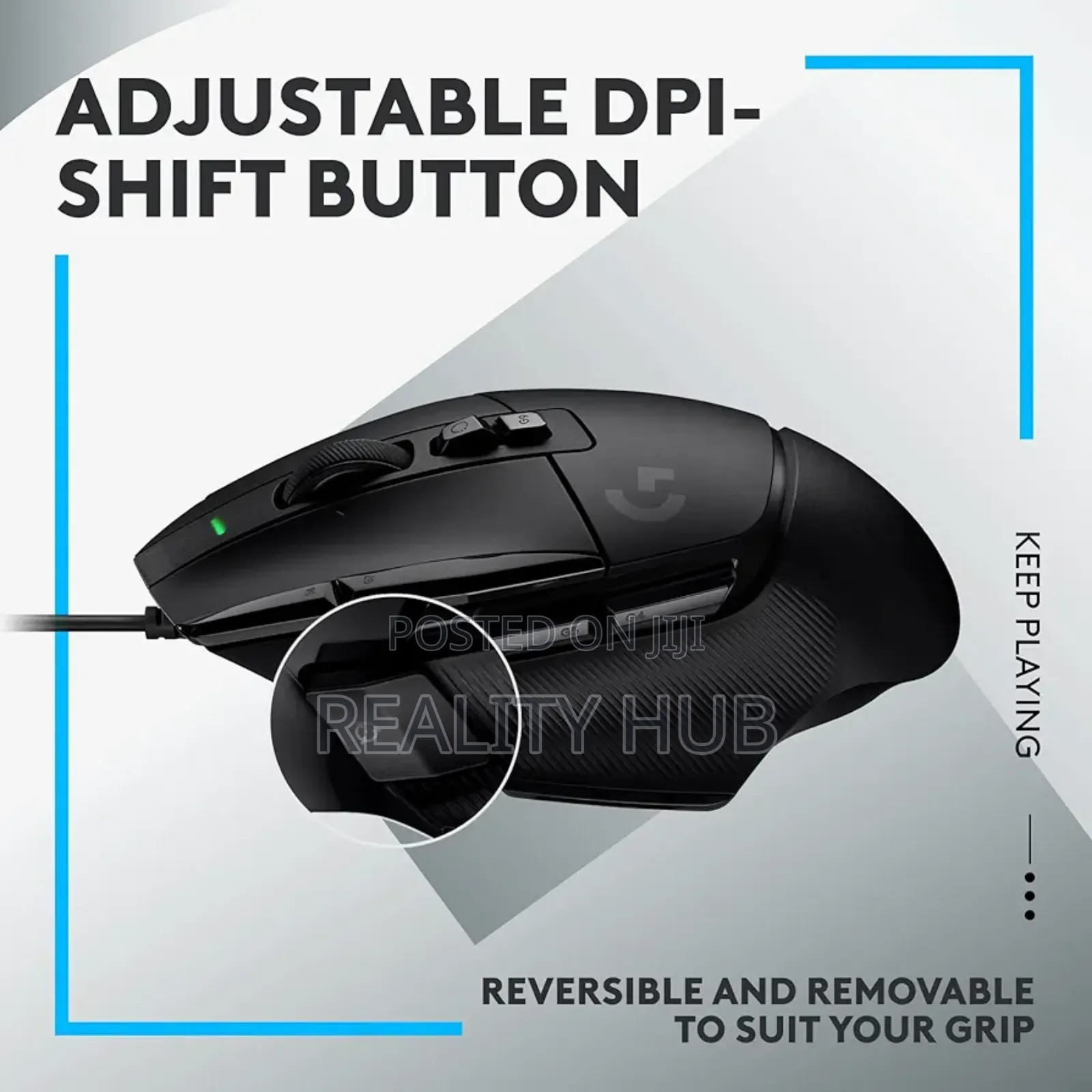 Logitechg502x Wired Gaming Mouse - Lightforce Hybridoptical-Mechanical
