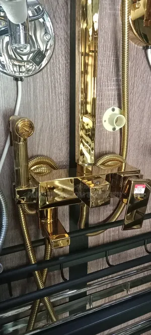 Gold Shower Mixer