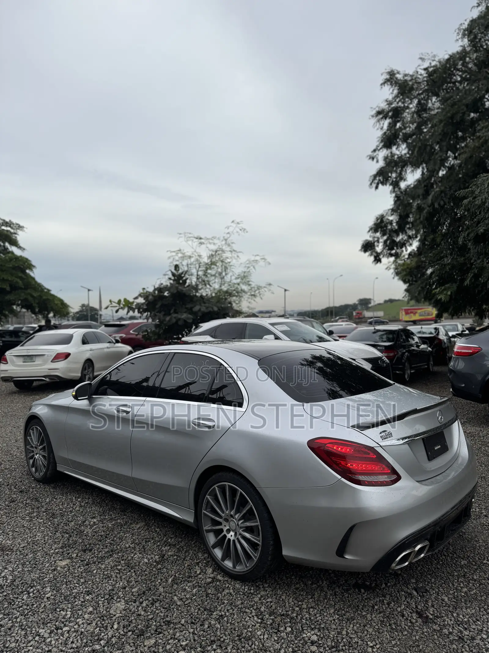 Mercedes-Benz C400 2016 Silver