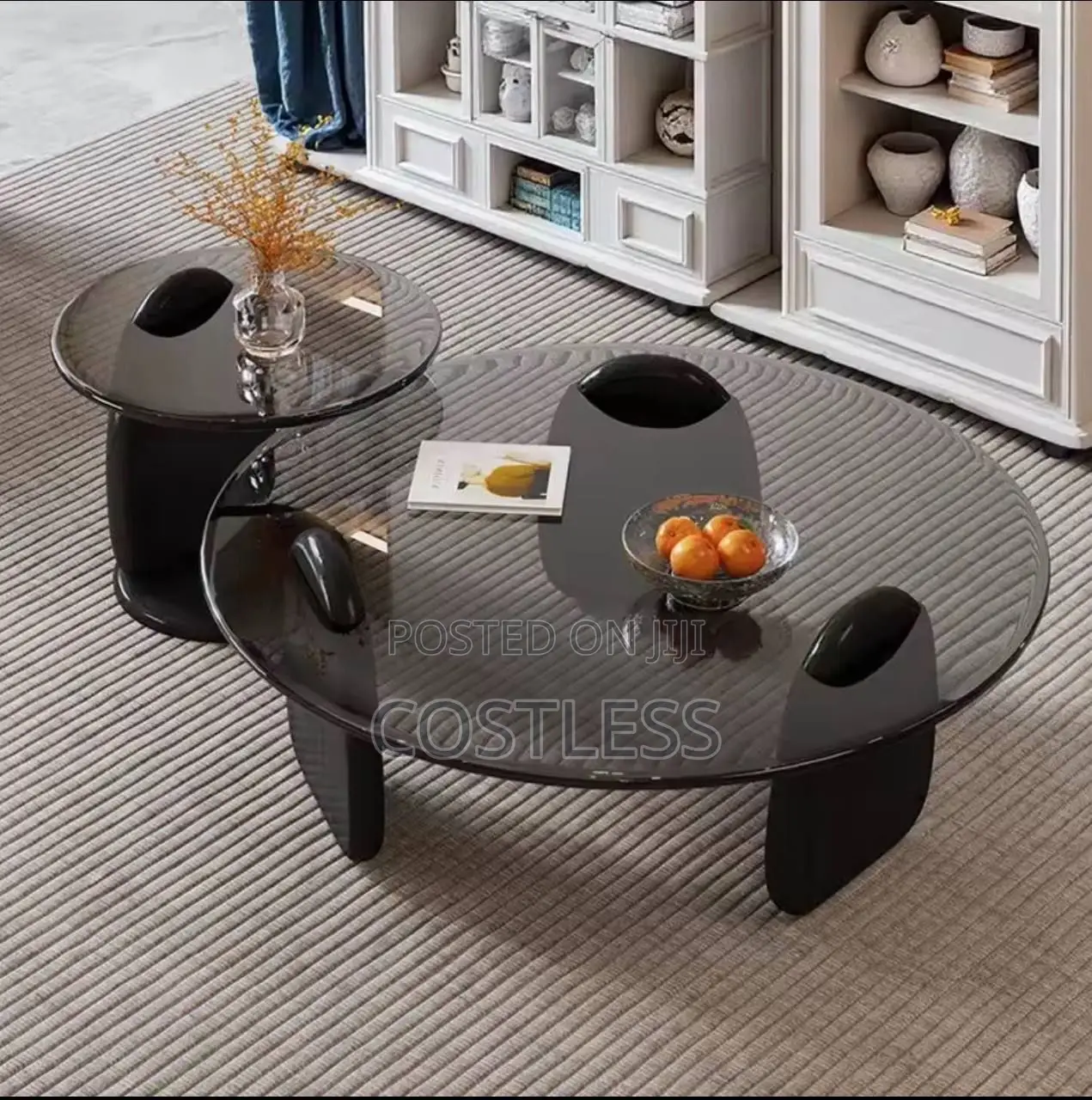 Modern Round Glass Center Table