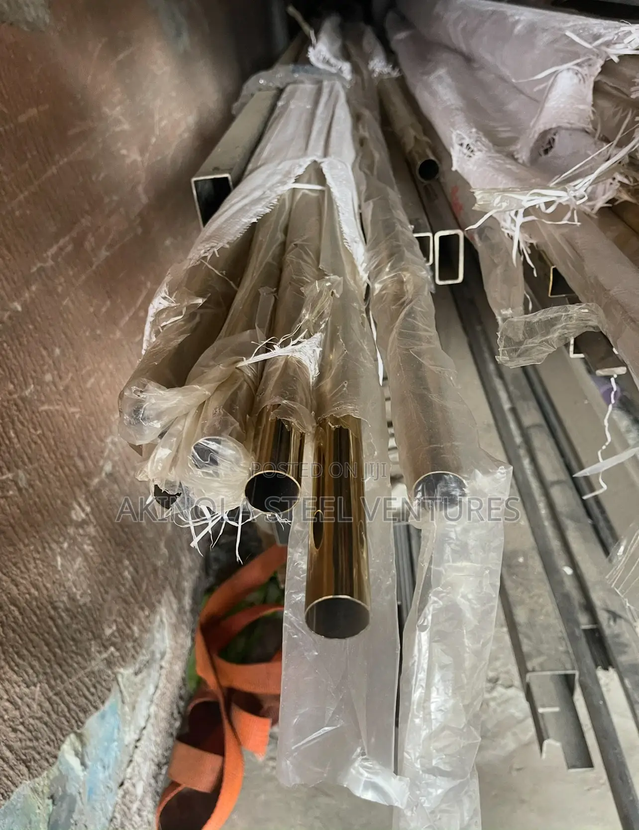 19mm Stainless Steel Gold Pipe