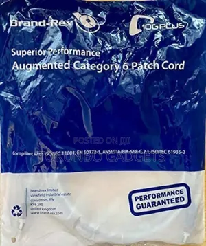 Brand-rex Ethernet Cable 2m Cat6a 10g Plus Patch Super Fast