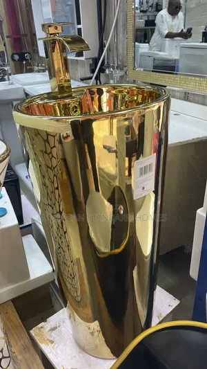 Gold Wash Hand Basin
