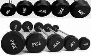 Weight- Fixed Barbell Rod Set Straight( Available in Different Sizes)