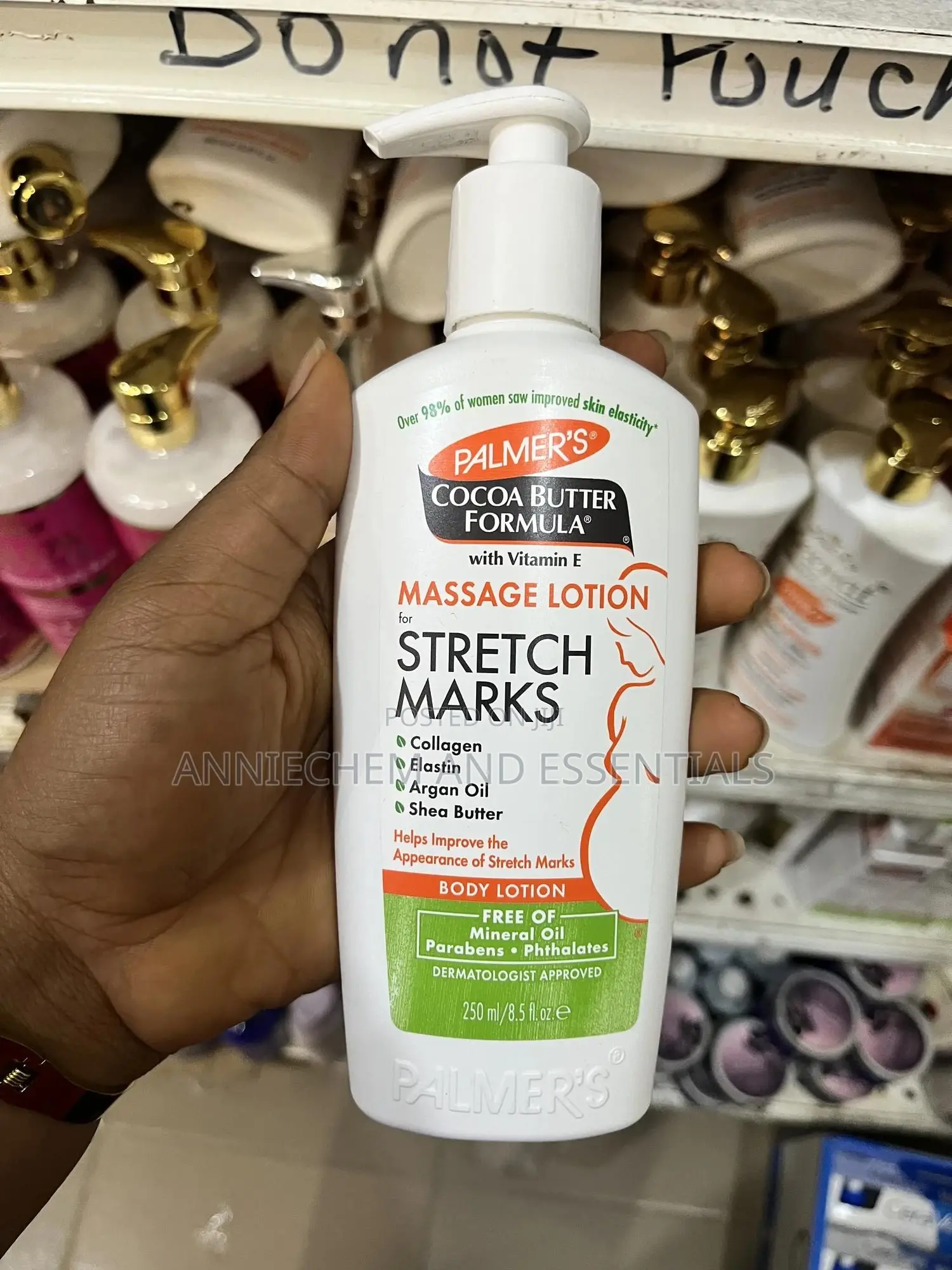 Palmer's Cocoa Butter Formula Massage Lotion for Stretch Marks.