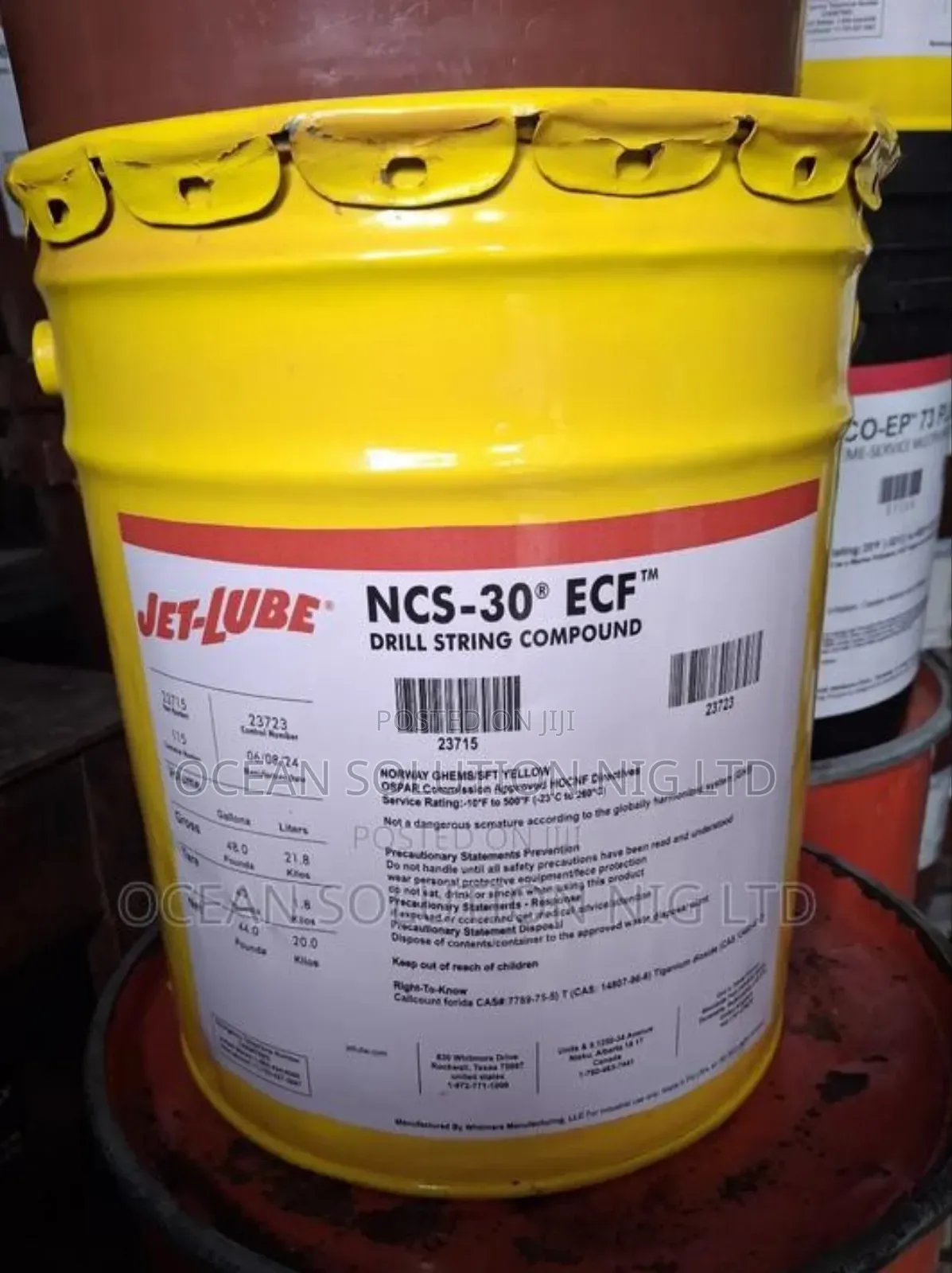 Jet-lube Ncs - 30 Ecf Drill String Compound