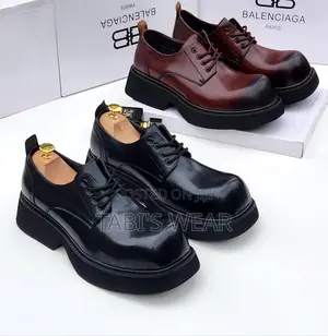 New Balenciaga Steroid Derby Shoes for Men