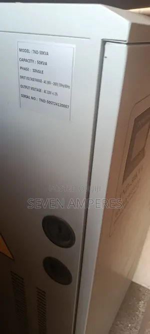 Rilsopower 50kva Servo Motor Stabilizer
