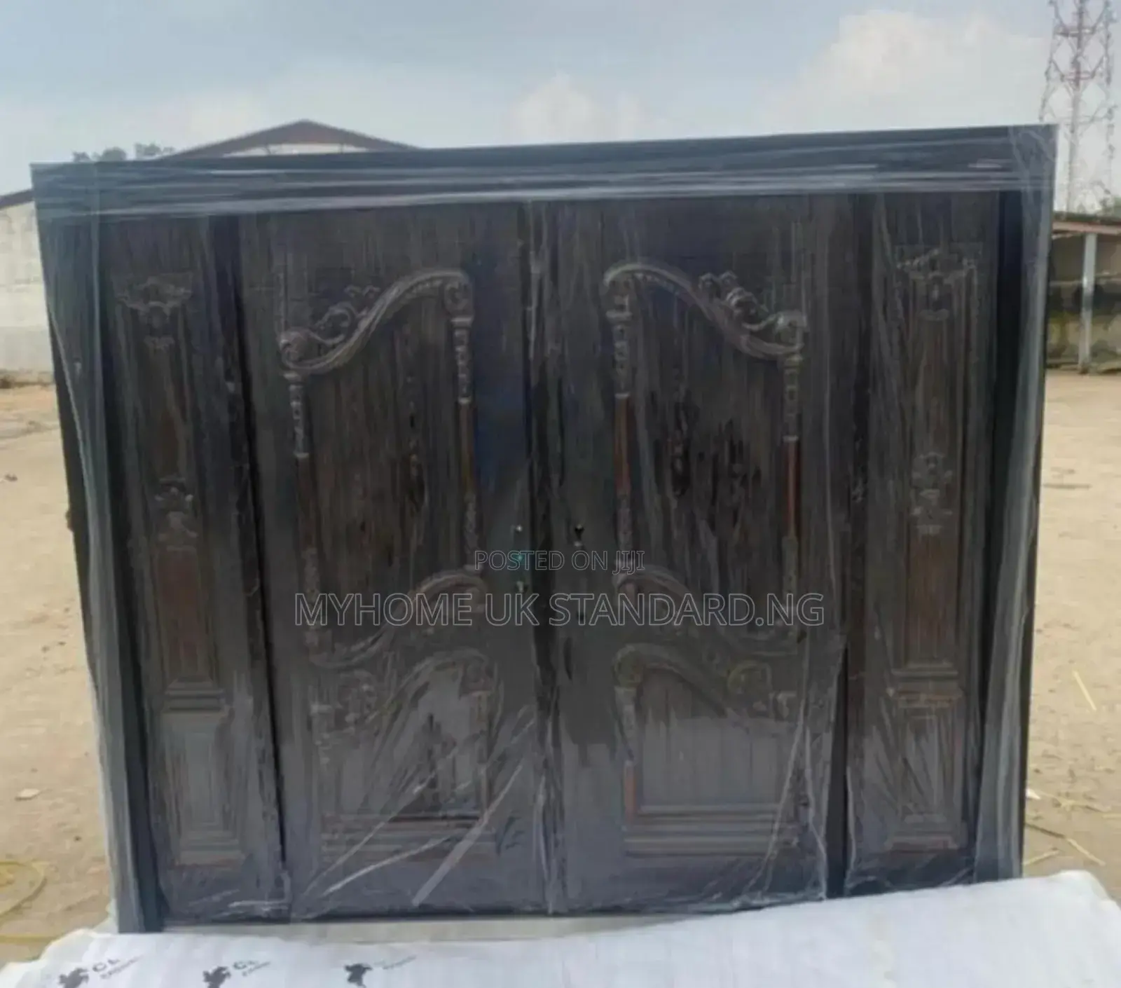 German Copper Cast Security Door 8ft by 7ft