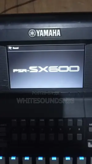 Yamaha Sx600 Screen