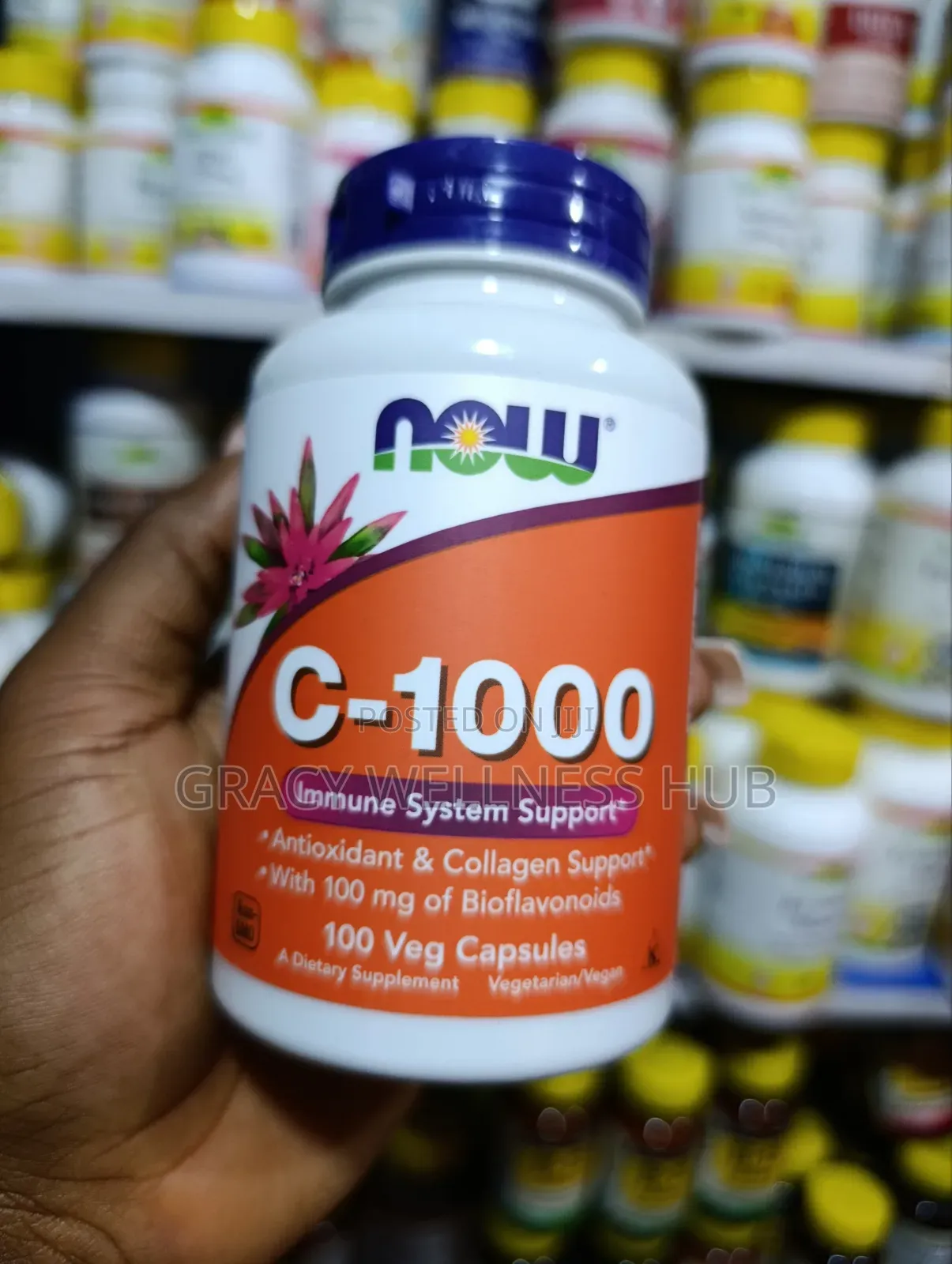 C-1000 Immune System Booster 100 Veg Capsules