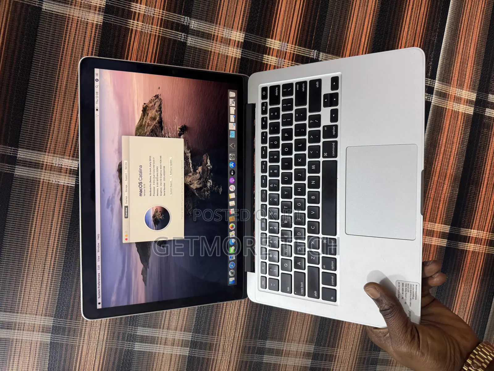 Laptop Apple MacBook Pro 2012 8GB Intel Core I5 SSD 256GB in Ikeja