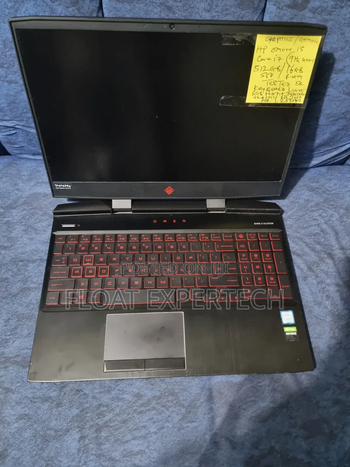 Laptop HP Omen 15 16GB Intel Core I7 SSD 512GB