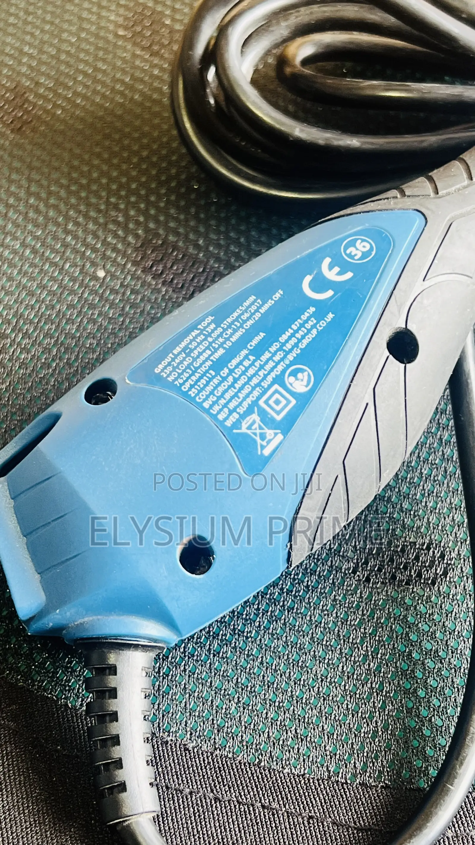 Grout Removal Engraving Machine