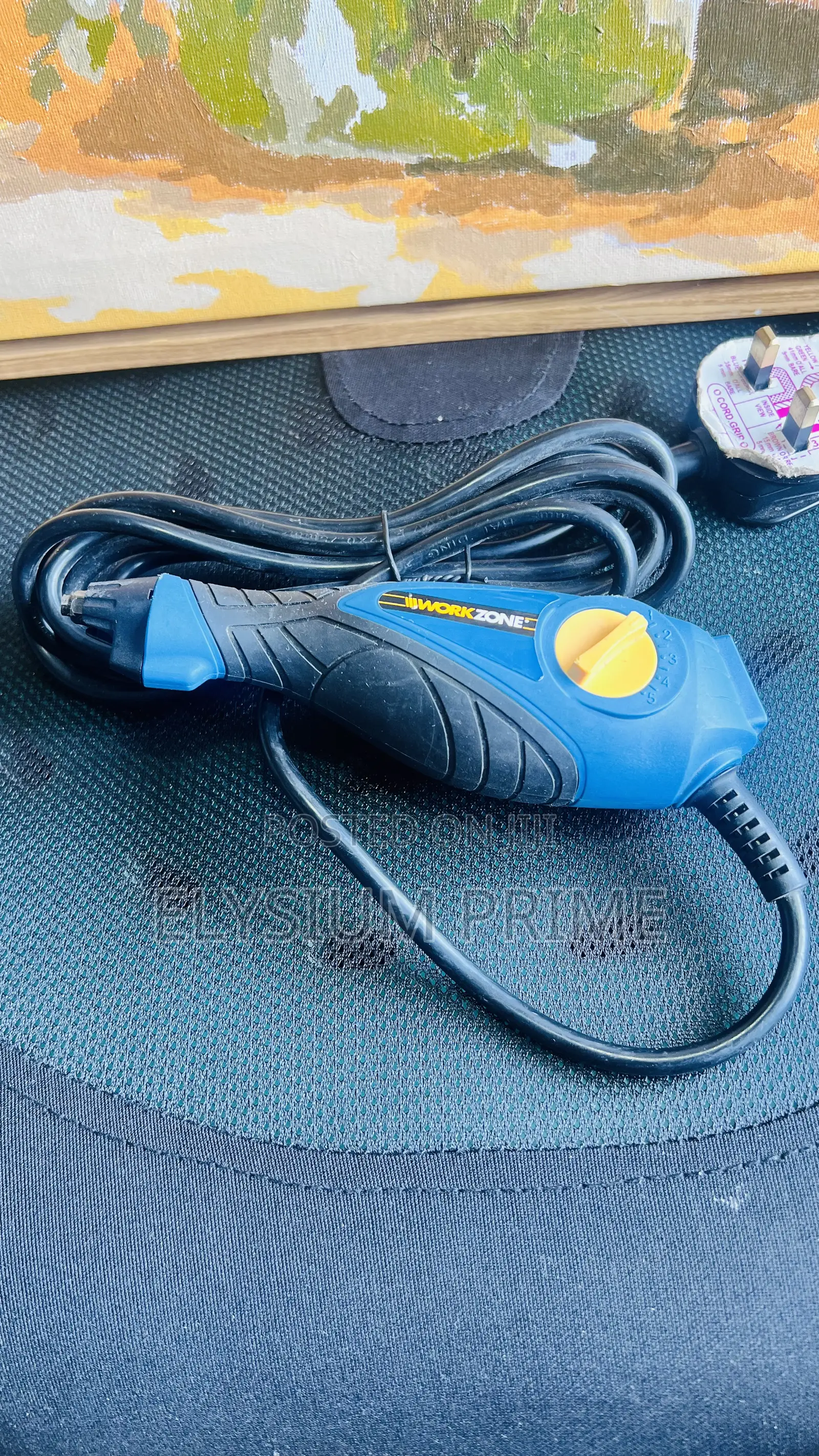 Grout Removal Engraving Machine